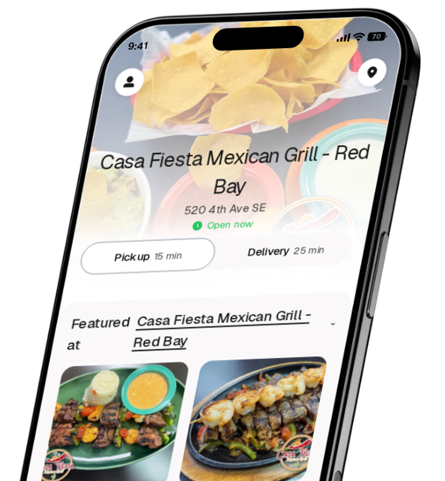 Casa Fiesta Mexican Grill - Red Bay app preview