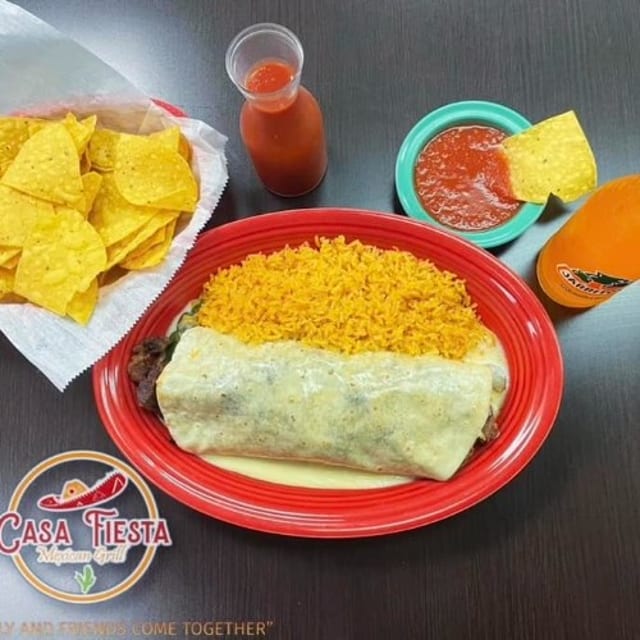Top Shelf Burrito.